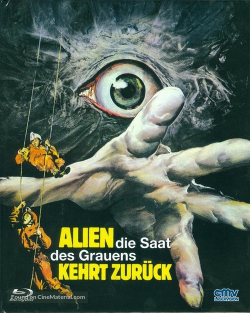 Alien 2 - Sulla terra - German Blu-Ray movie cover