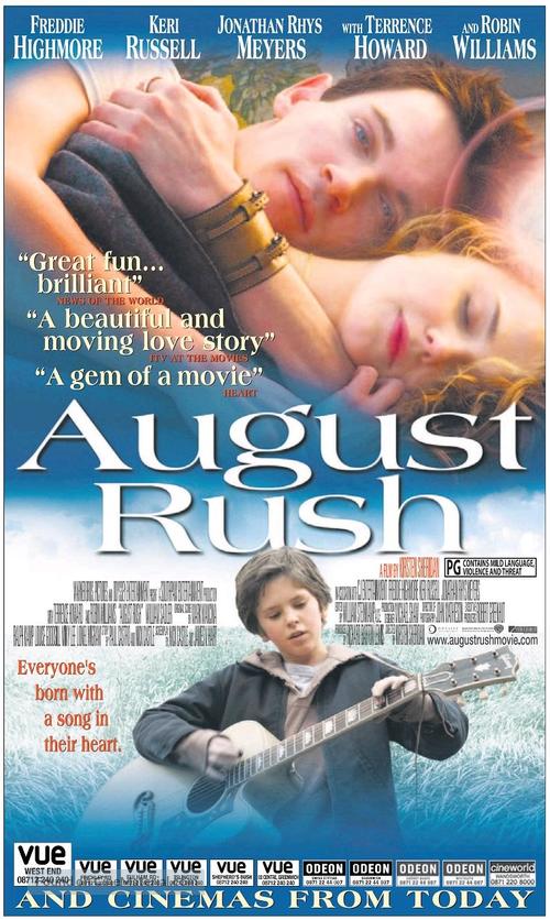 August Rush - British Movie Poster