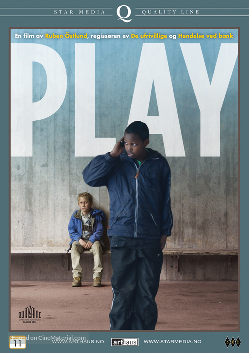 Play - Norwegian DVD movie cover