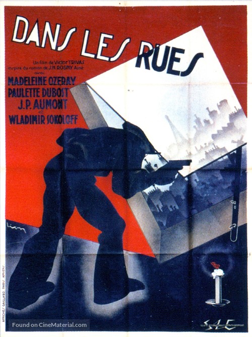 Dans les rues - French Movie Poster