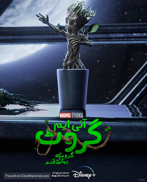 &quot;I Am Groot&quot; - Pakistani Movie Poster