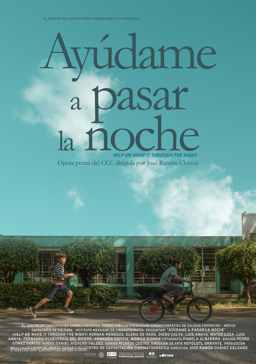 Ay&uacute;dame a pasar la noche - Mexican Movie Poster