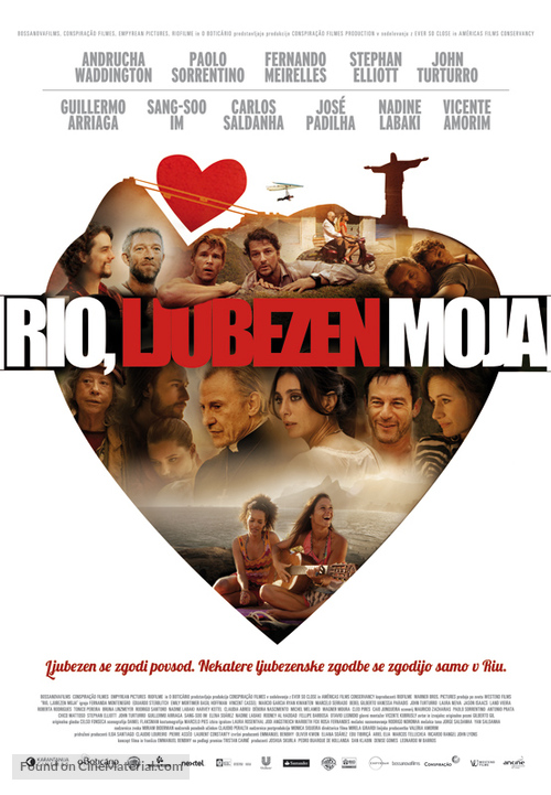 Rio, Eu Te Amo - Slovenian Movie Poster