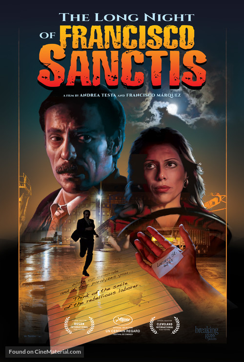La larga noche de Francisco Sanctis - Movie Poster