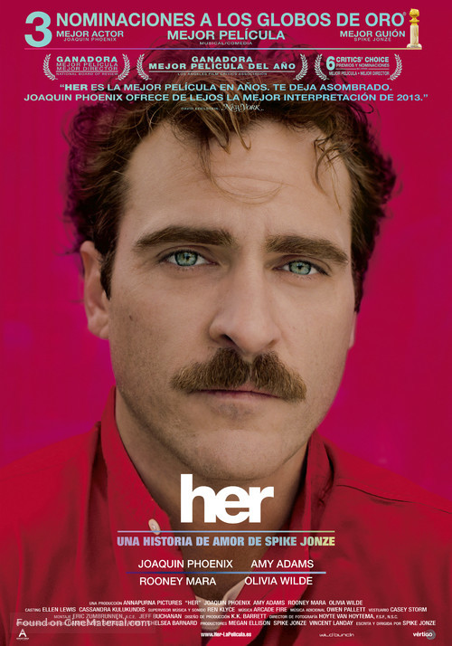 Her - Spanish Movie Poster