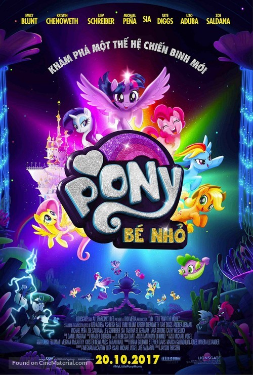 My Little Pony : The Movie - Vietnamese Movie Poster