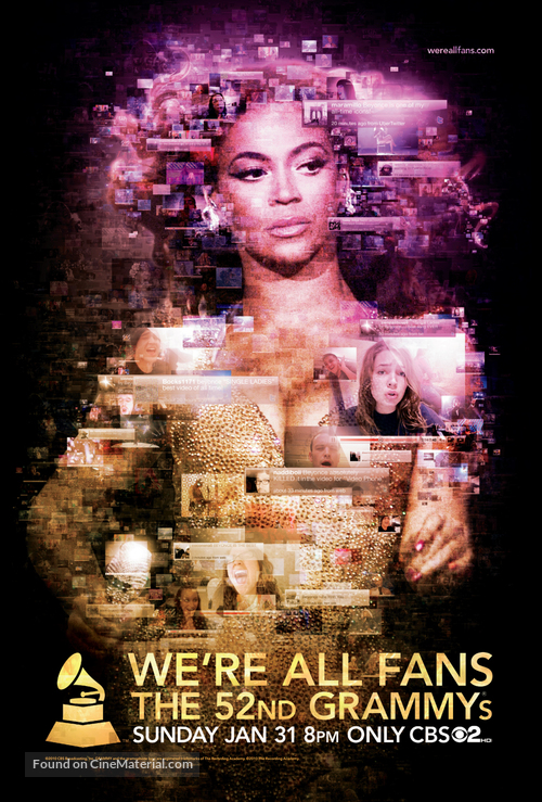 The 52nd Annual Grammy Awards - Movie Poster