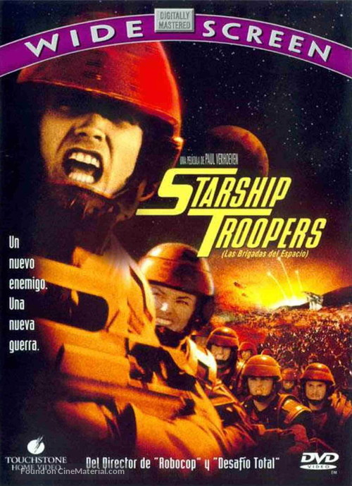 Starship Troopers - Spanish DVD movie cover