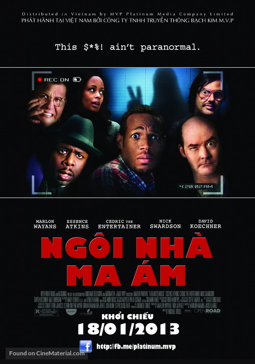 A Haunted House - Vietnamese Movie Poster