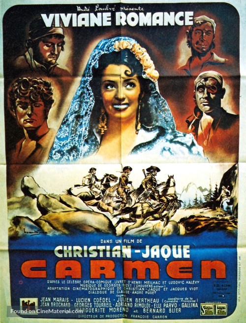 Carmen - French Movie Poster