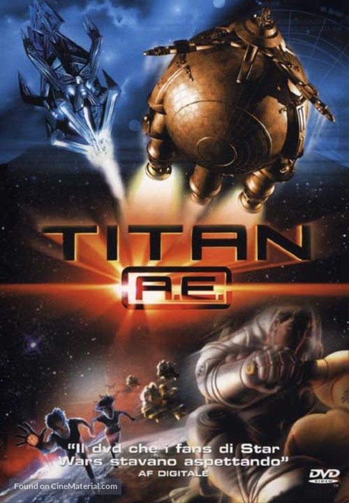 Titan A.E. - Italian DVD movie cover
