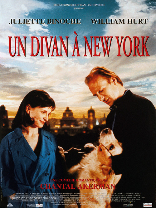Un divan &agrave; New York - French Theatrical movie poster