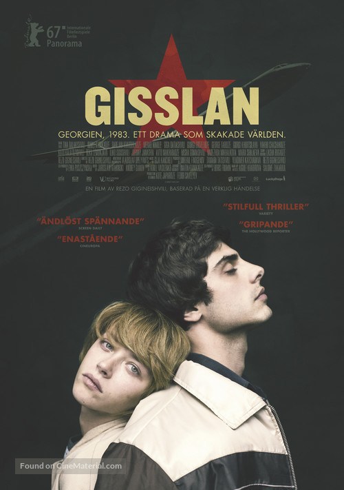 Hostages - Swedish Movie Poster