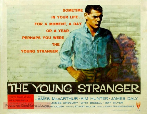 The Young Stranger - British Movie Poster