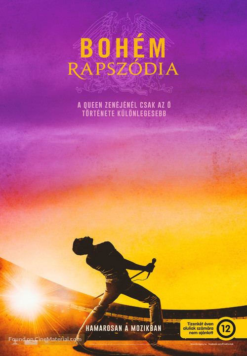 Bohemian Rhapsody - Hungarian Movie Poster