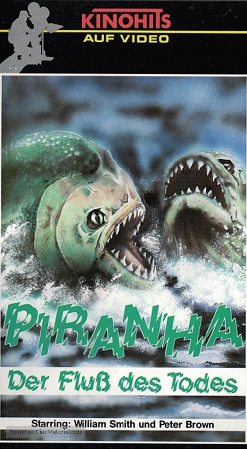 Piranha - German VHS movie cover