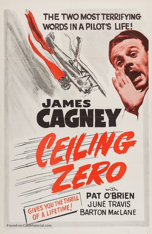 Ceiling Zero - Re-release movie poster