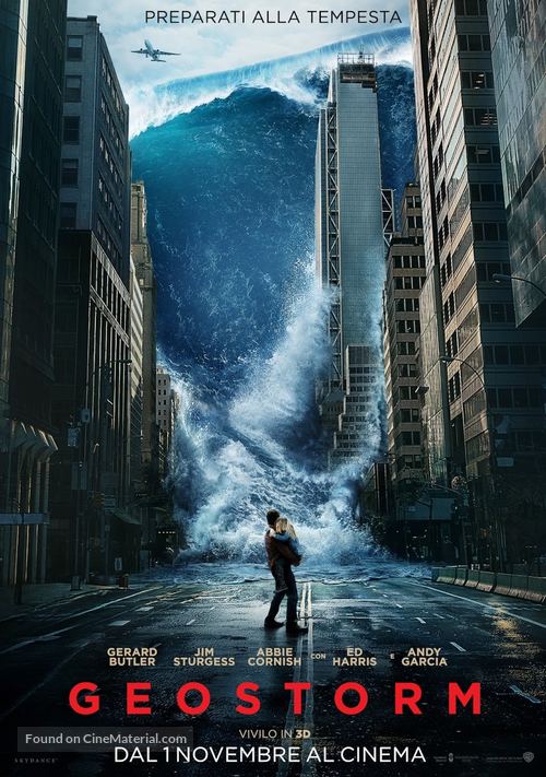 Geostorm - Italian Movie Poster