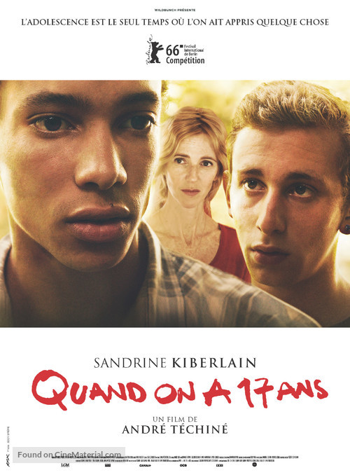 Quand on a 17 ans - French Movie Poster