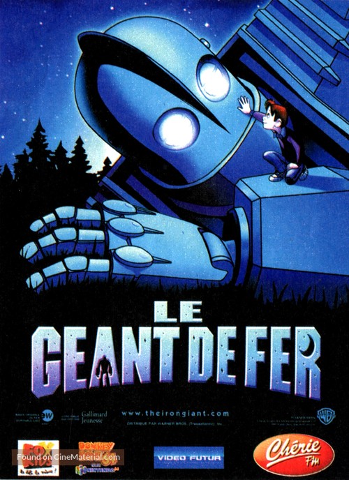 The Iron Giant - French Movie Poster