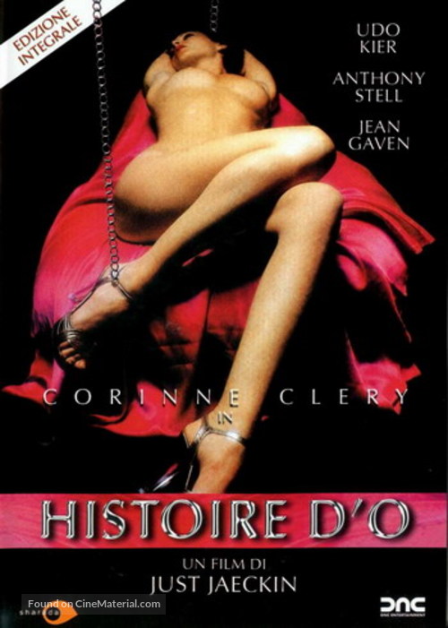 Histoire d&#039;O - Italian DVD movie cover
