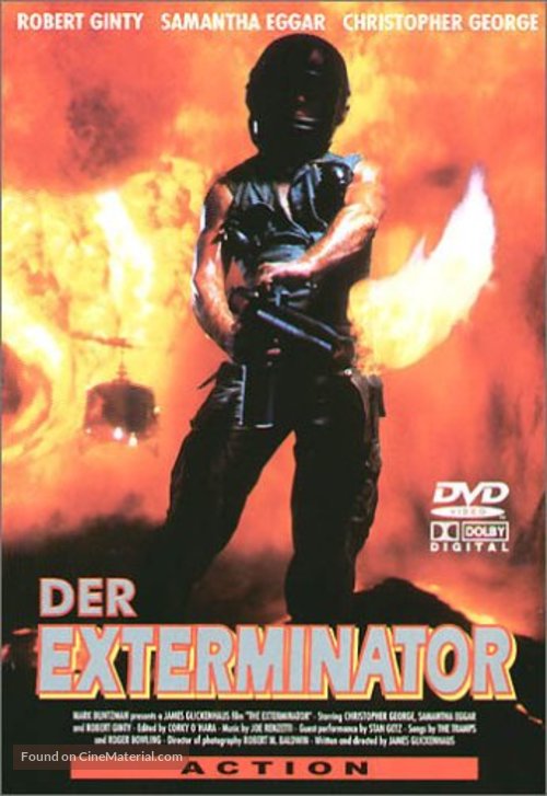 The Exterminator - German DVD movie cover