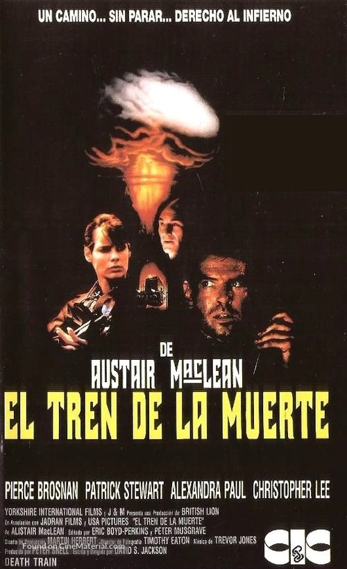 Death Train - Argentinian VHS movie cover