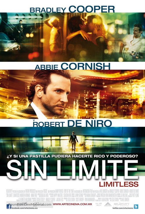 Limitless - Mexican Movie Poster