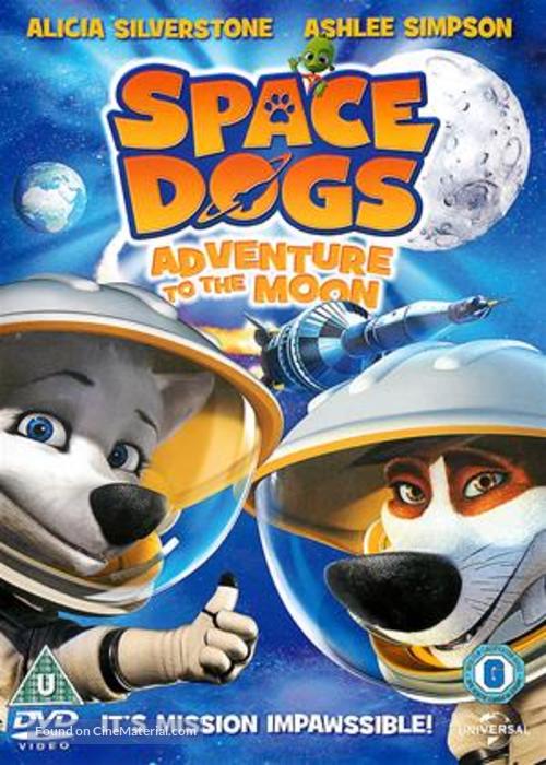 Space Dogs Adventure to the Moon - British Movie Cover