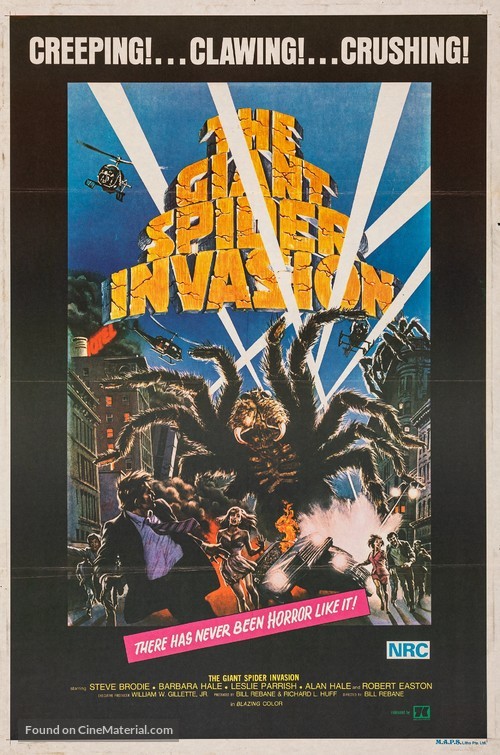 The Giant Spider Invasion - Australian Movie Poster