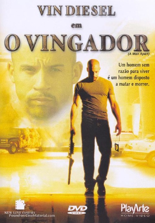 A Man Apart - Brazilian DVD movie cover
