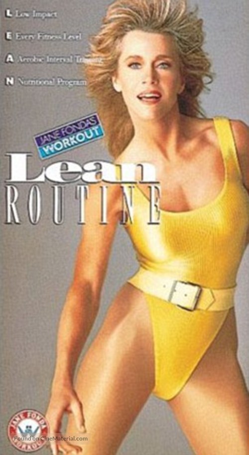 Lean Routine Workout - VHS movie cover