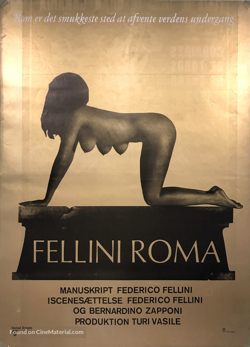 Roma - Danish Movie Poster
