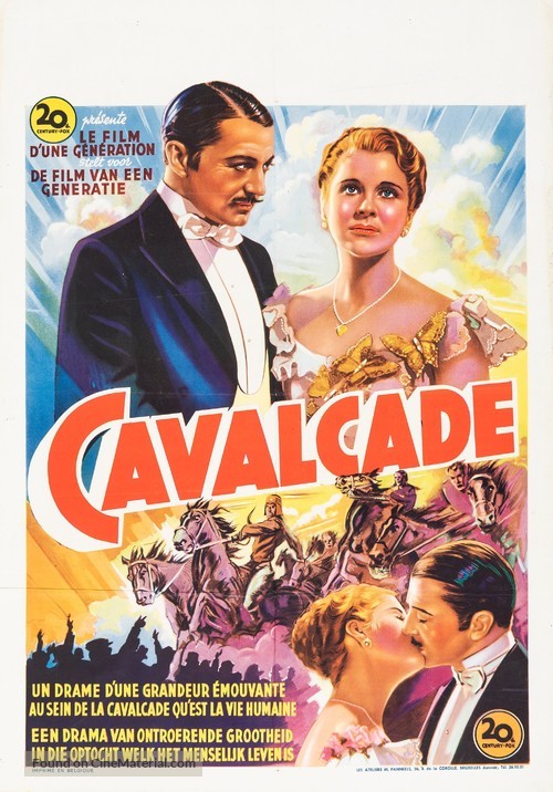 Cavalcade - Belgian Movie Poster