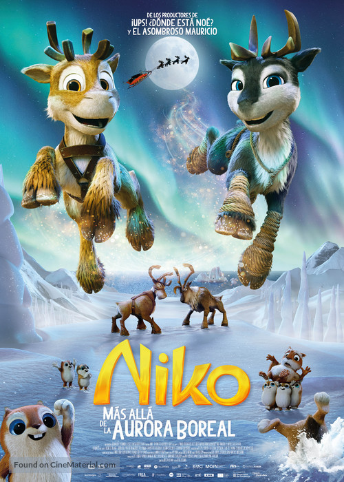 Niko - Beyond the Northern Lights - Spanish Movie Poster