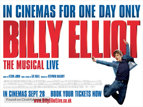 Billy Elliot the Musical - British Movie Poster