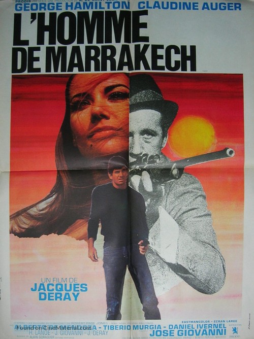 L&#039;homme de Marrakech - French Movie Poster