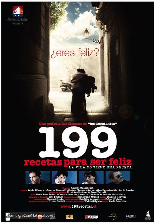 199 recetas para ser feliz - Chilean Movie Poster