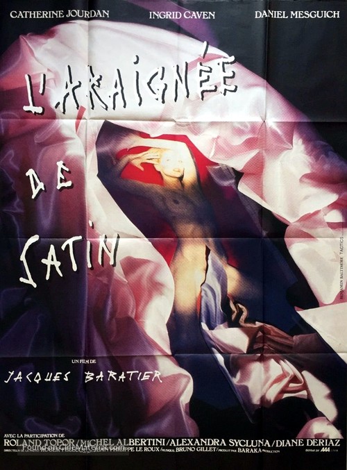L&#039;araign&eacute;e de satin - French Movie Poster