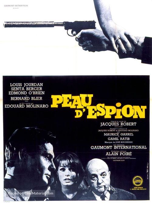 Peau d&#039;espion - French Movie Poster