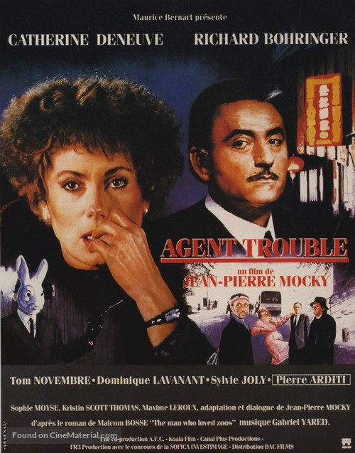 Agent trouble - French Movie Poster