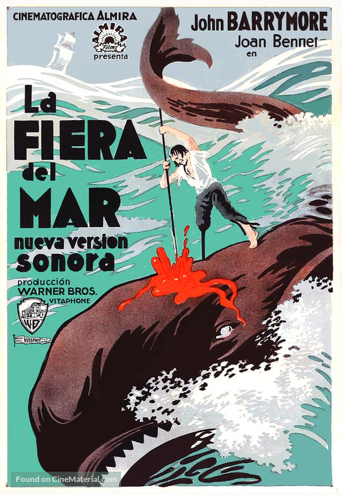 Moby Dick - Spanish Movie Poster