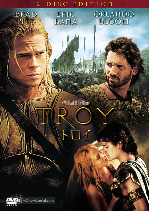 Troy - Japanese DVD movie cover