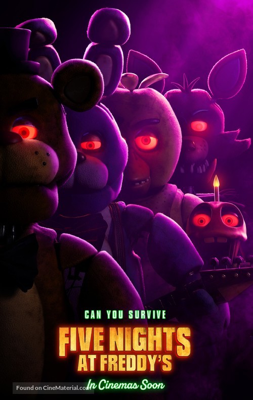 Five Nights at Freddy&#039;s - British Movie Poster