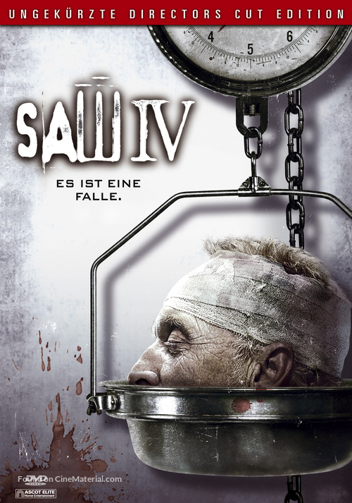 Saw IV - Swiss DVD movie cover