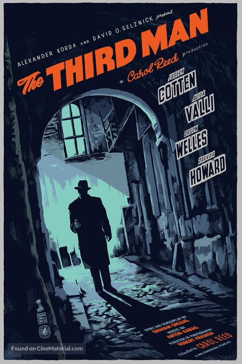 The Third Man - Re-release movie poster