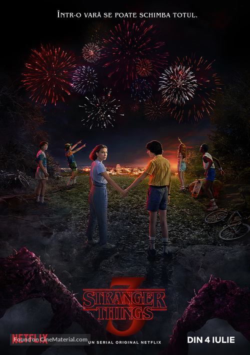 &quot;Stranger Things&quot; - Romanian Movie Poster