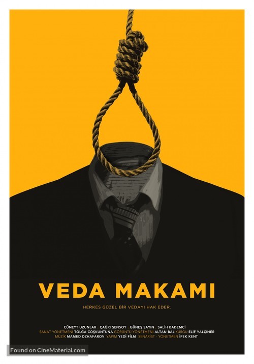 Veda Makami - Turkish Movie Poster