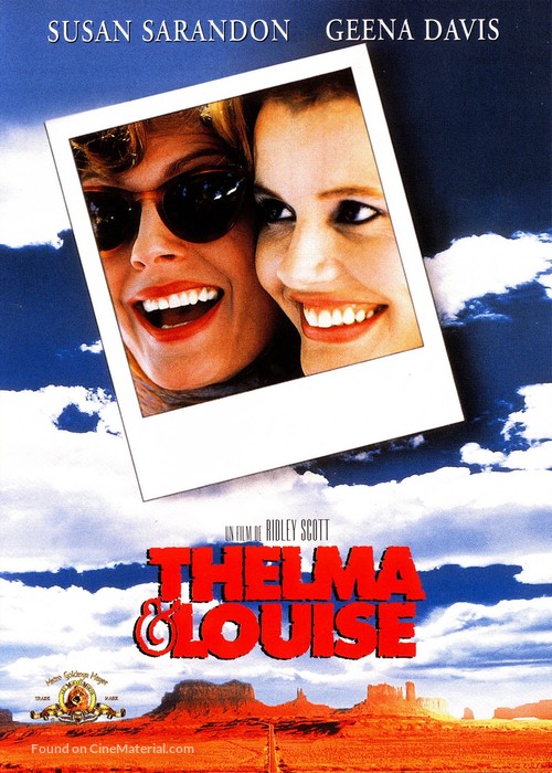 Thelma And Louise - French DVD movie cover