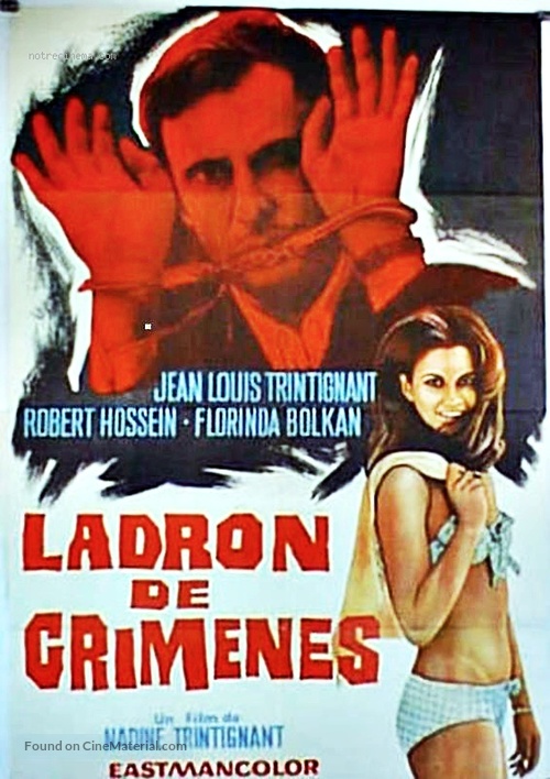 Le voleur de crimes - Spanish Movie Poster